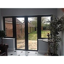 Inside French Doors